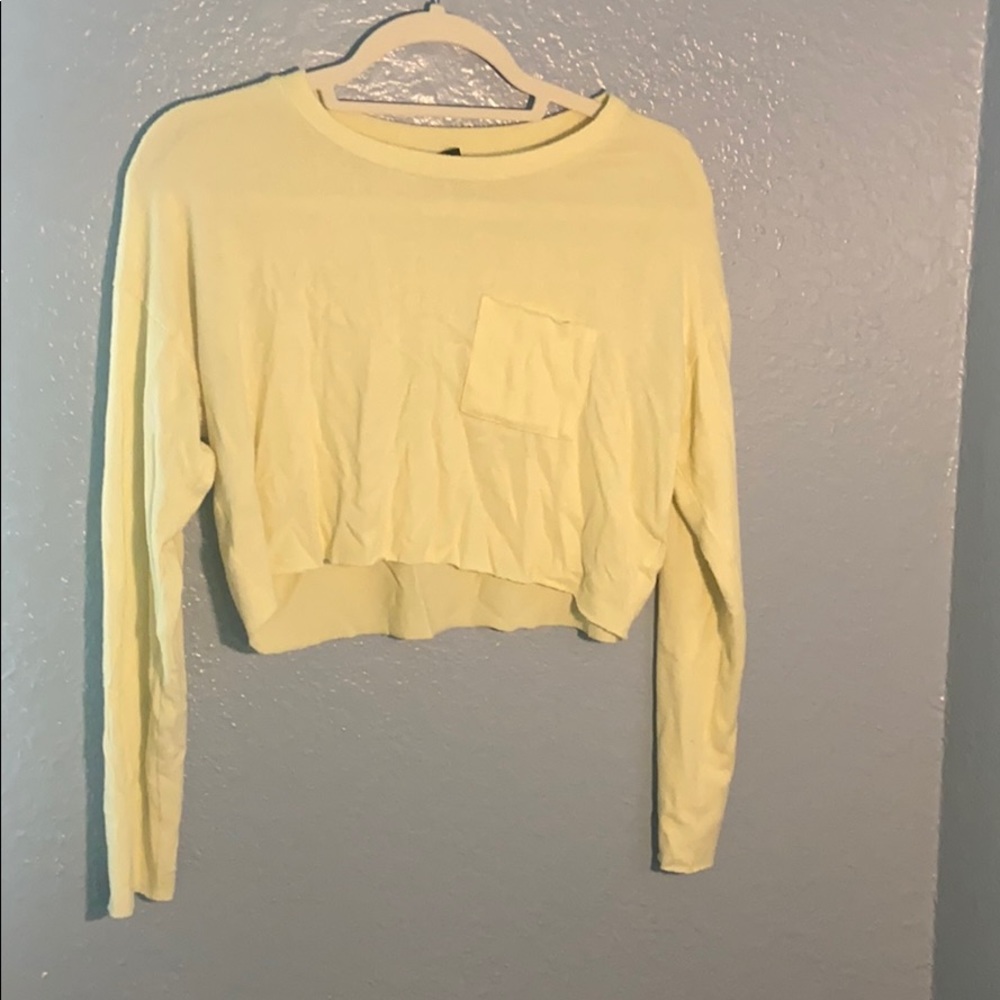 Raw Hem Crop Top